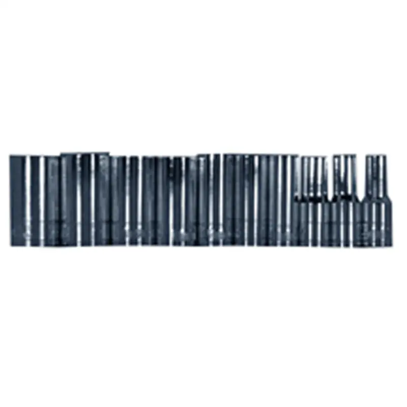 10Pc 1/4" Socket Set 6Pt Met V8t2910 V-8 Tools 1