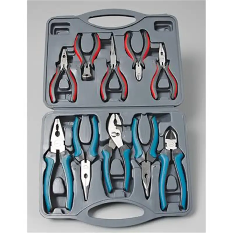 10Pc Plier Combination Set Wlmw30715 Wilmar Corp. / Performance Tool 1