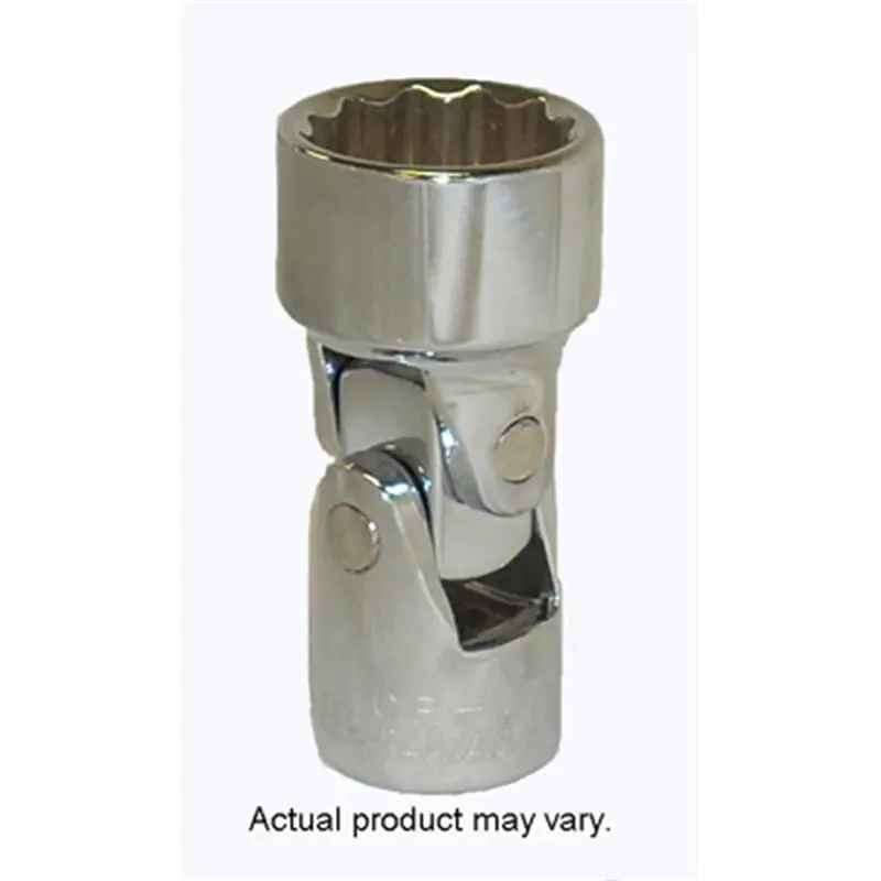 11/16" X 3/8" Drive Universal 12-Point Chrome Socket (Ea) Kti22722 K Tool International 1