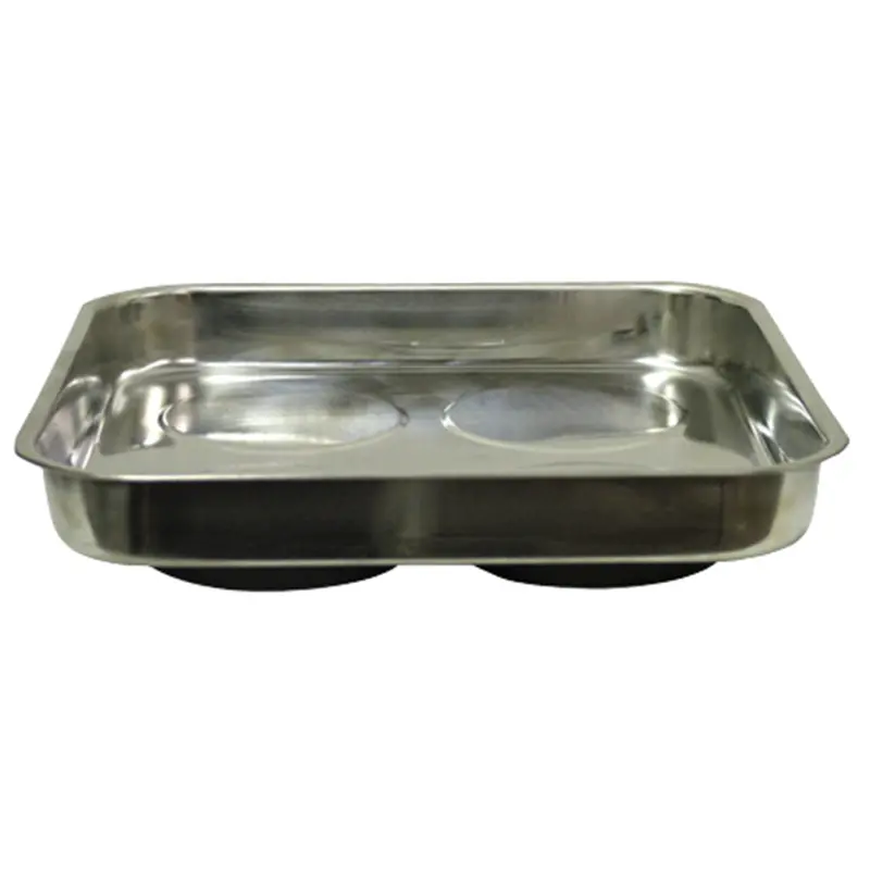 11 In. X 11 In. Stainless Steel Magnetic Parts Tray Mts3540 Mechanics Time Saver 1