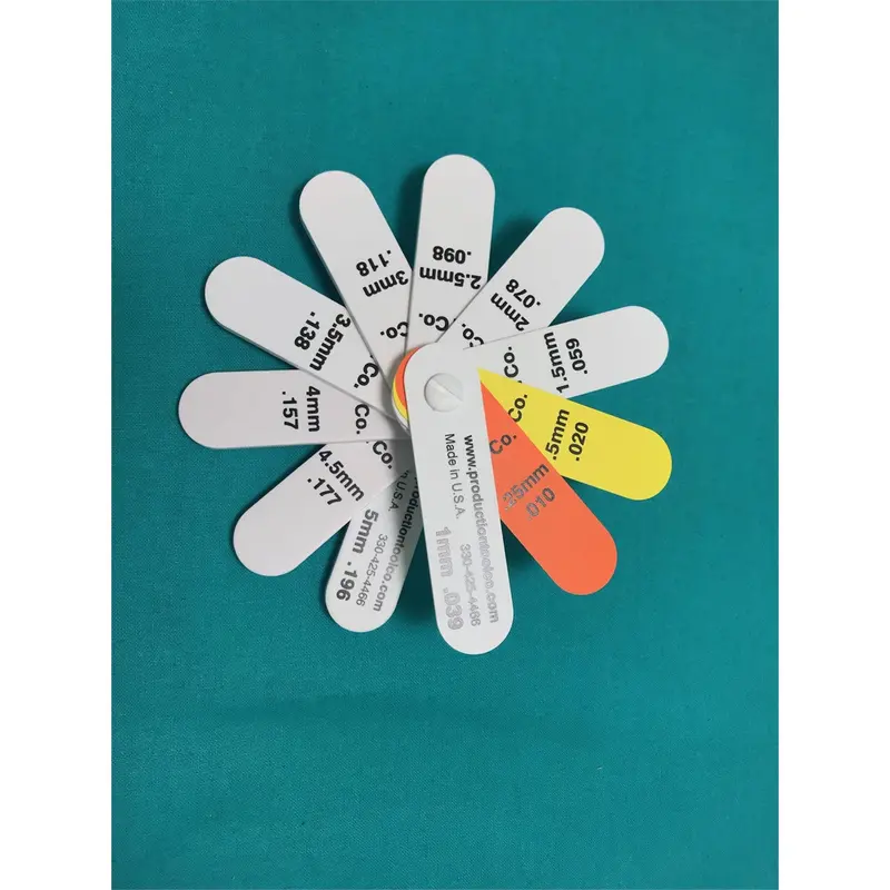 11-Pc No-Mar Feeler Gauge Set The15315 Edge Maker 1