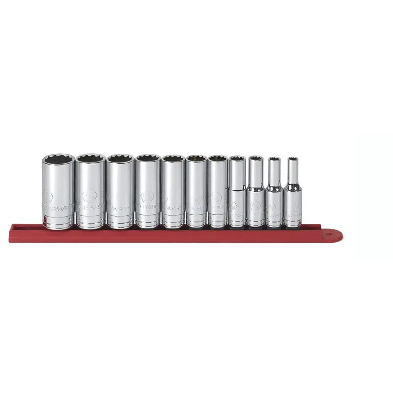 11-Piece 3/8" Drive 12 Point Deep Sae Socket Set Kdt80563 Gearwrench 1