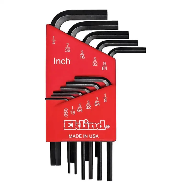 11 Piece Sae Short Hex-L Hex Key Set Ekl10111 Eklind Tool Company 1
