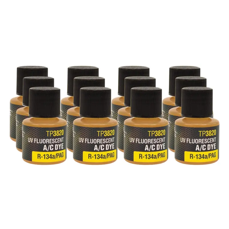 (12) 0.25 Oz (7 Ml) R-134A/Pag Bottles, Services Up To 12 Vehicles Tratp3820-P12 Tracer Products 1