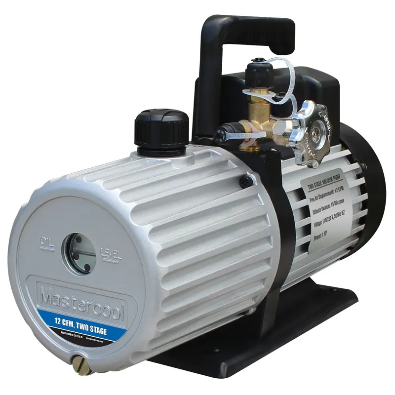 12 Cfm 2 Stage Deep Vacuum Pump Msc90612-2V-110 Mastercool 1