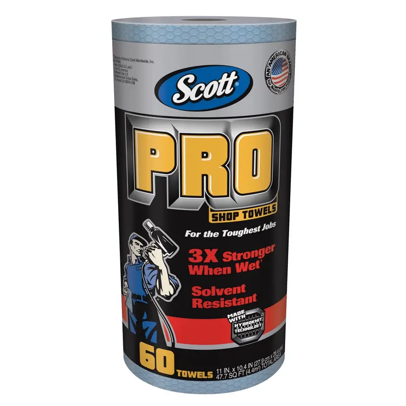 12-Pack Automotive Blue Pro Shop Towels Kim32992-12 Kimberly-Clark 1
