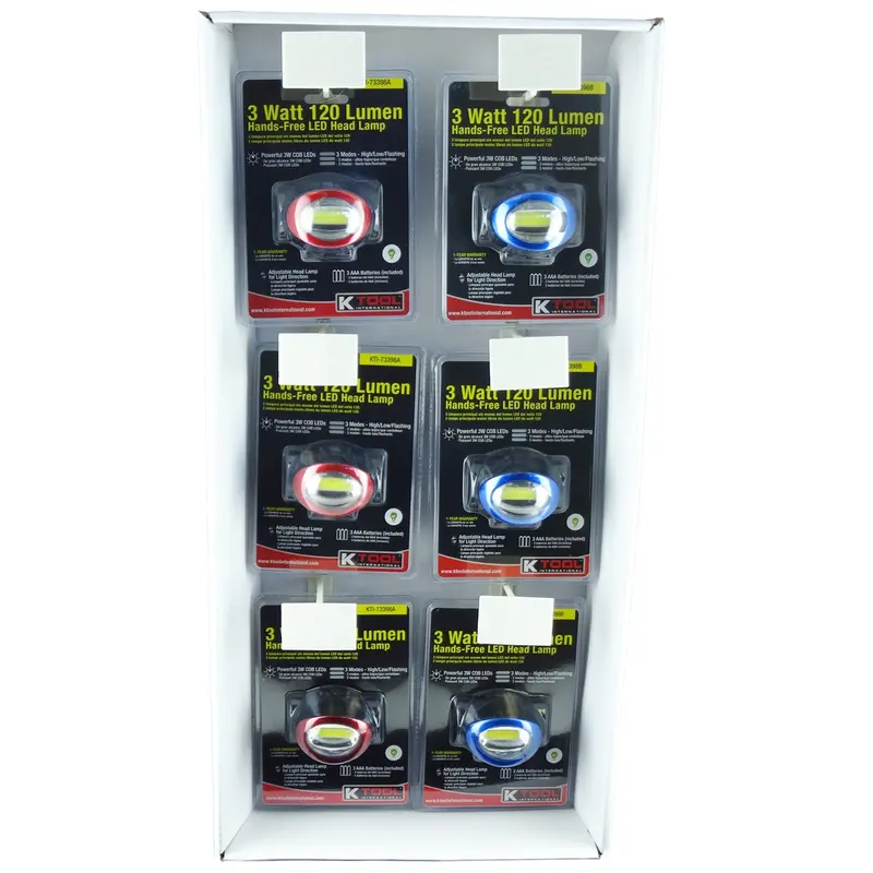 12-Pc Fasttrack Head Lamp Display Ktihld K Tool International 1