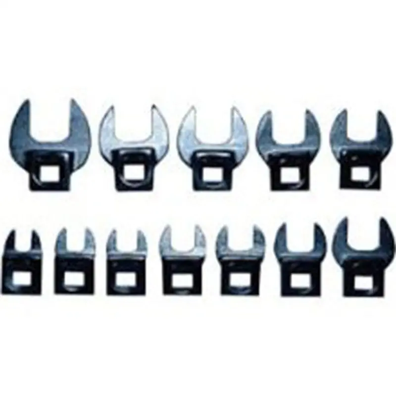 12-Piece 3/8" Metric Crowfoot Set V8t7412 V-8 Tools 1