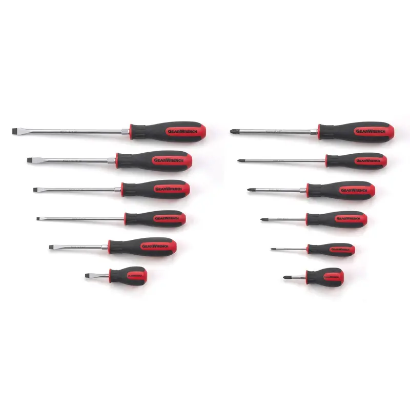 12-Piece Gearwrench Combination Dual Material Screwdriver Set Kdt80051 Gearwrench 1