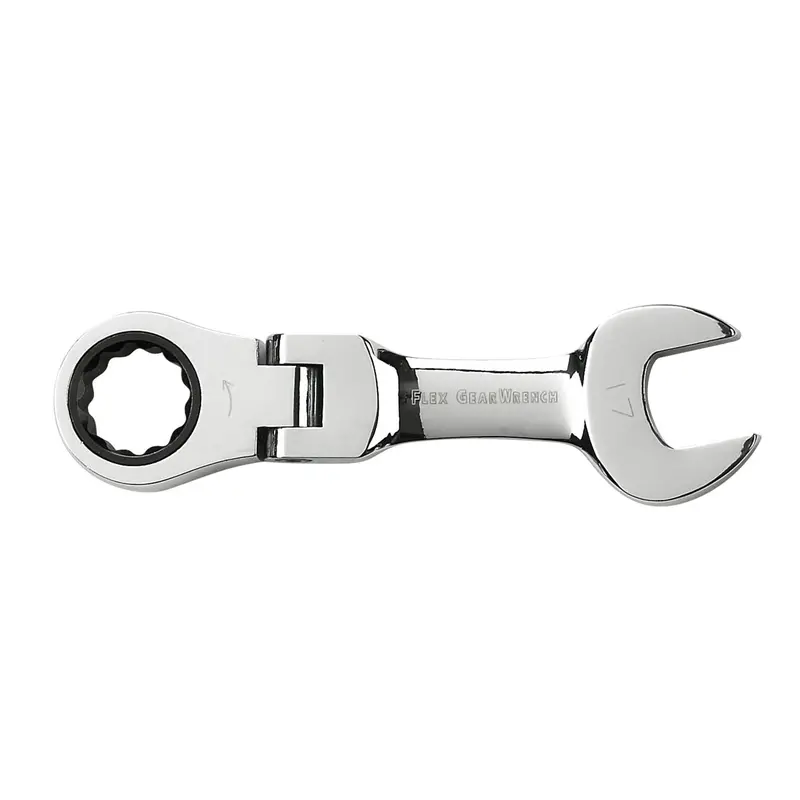 12 Point Metric Stubby Flex Combination Ratcheting Wrenches Kdt9558 Gearwrench 1