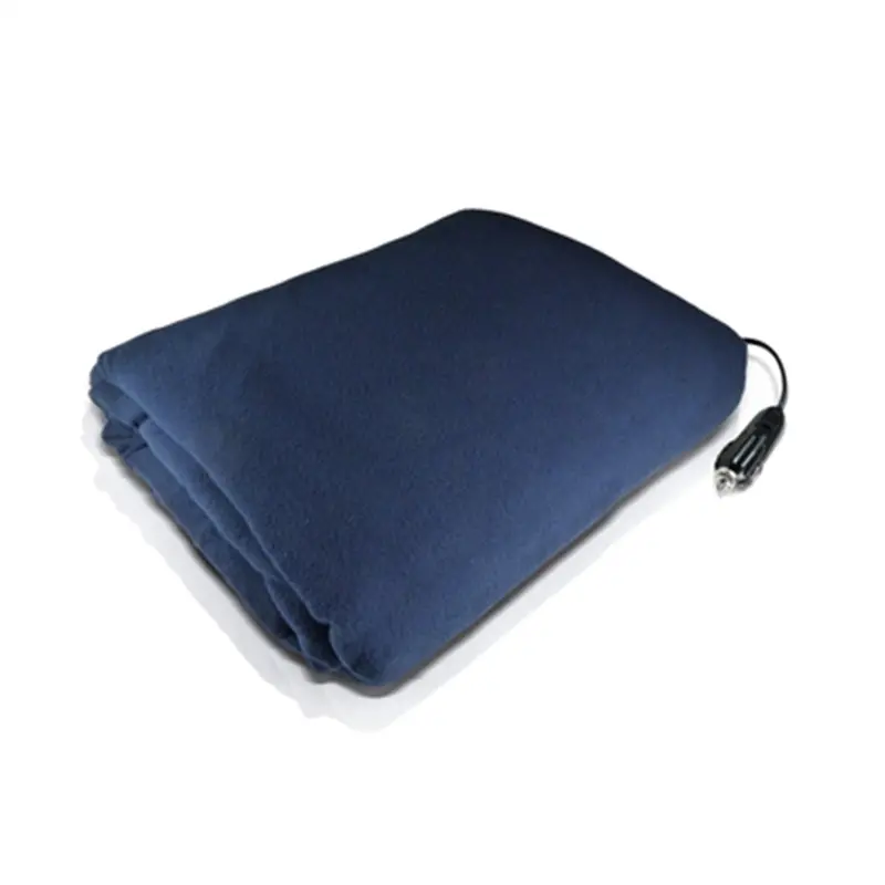 12 Volt Heated Blanket, 42" X 58", Polar Fleece, 8' Cord, Ideal For Traveling, Great Seat Warmer Scu1222 Schumacher Electric 1