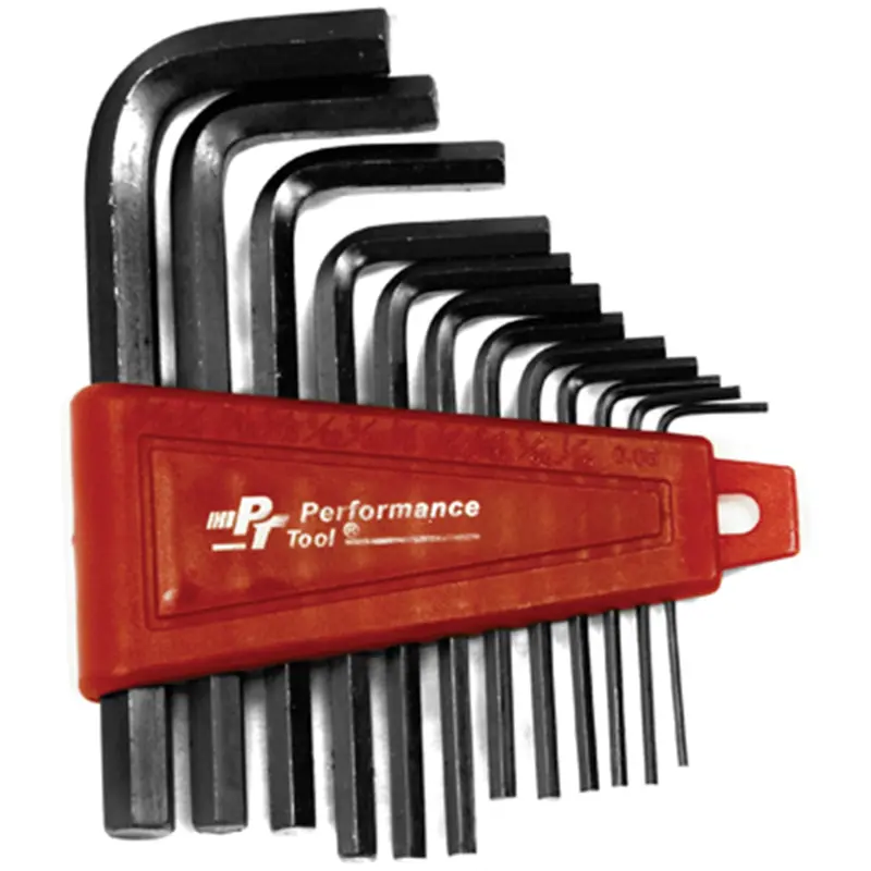 12Pc Sae Key Set W/Holder Wlmw1391 Wilmar Corp. / Performance Tool 1