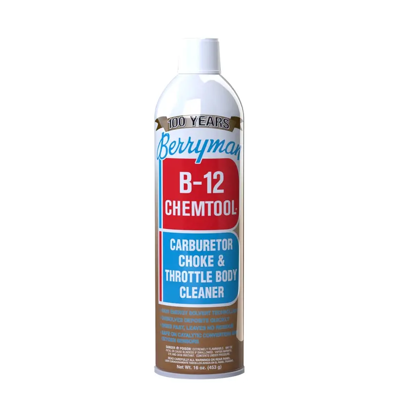 12Pk B-12 Chemtool Carburetor Cleaner - 16 Oz Bmy117 Berryman Products 1