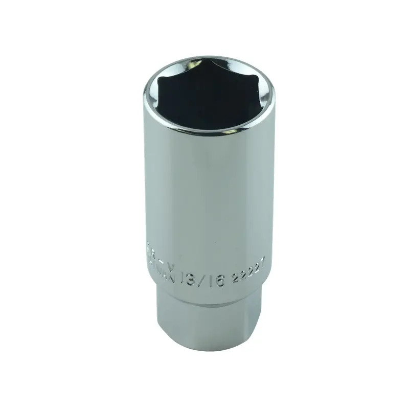 13/16 In. X 3/8 In. Drive 6-Point Fractional Sae With Rubber Plug Holder, Hex Top, Each Kti22227 K Tool International 1