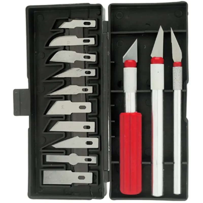 13 Pc Hobby Knife Set Wlm1440 Wilmar Corp. / Performance Tool 1