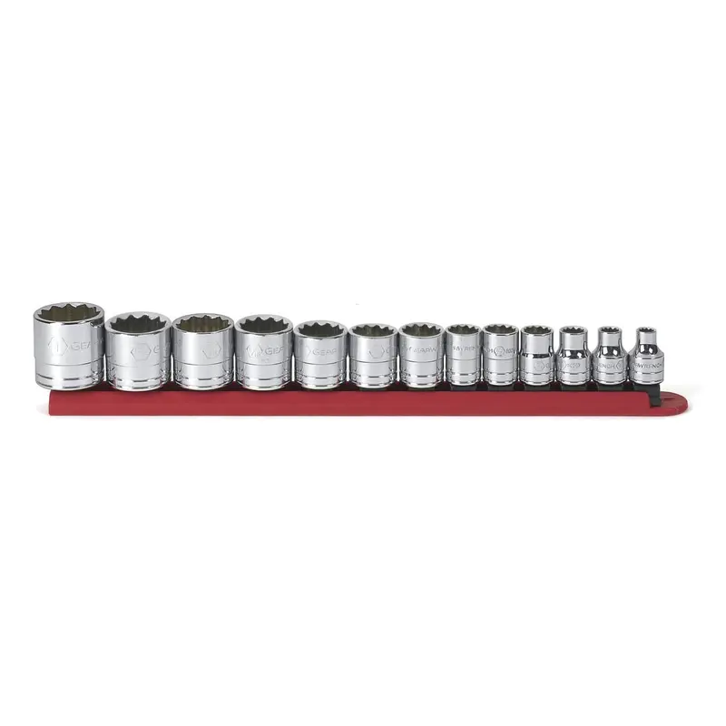 13-Piece 3/8" Drive 12 Point Standard Sae Socket Set Kdt80561 Gearwrench 1