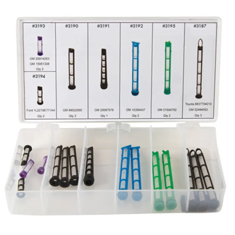 13 Piece Expansion Valve Filter Screen Assortment Fjc3198 Fjc, Inc. 1