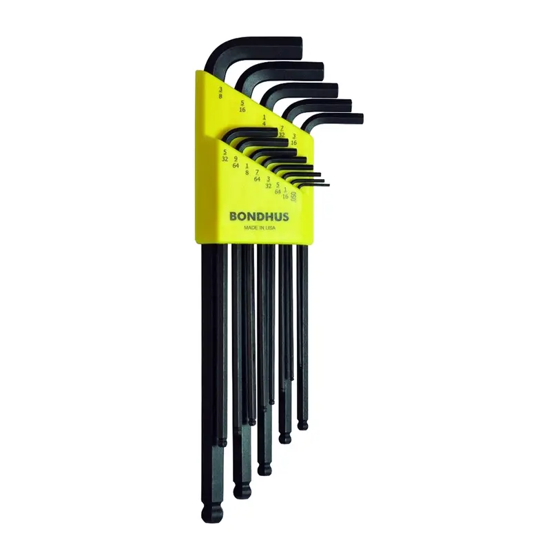 13-Piece Hex Ball End Wrench Set Bnd10937 Bondhus Corp. 1