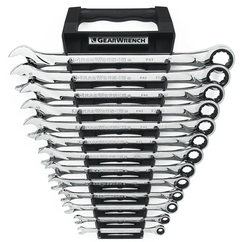 13-Piece Sae Xl Combination Ratcheting Gearwrench Set Kdt85199 Gearwrench 1