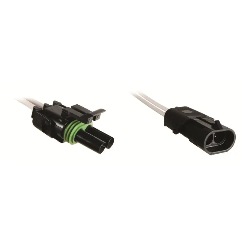 14 Awg Weather Pack Double Cavity-M/Fm 1 Set Jtt2866f The Best Connection 1
