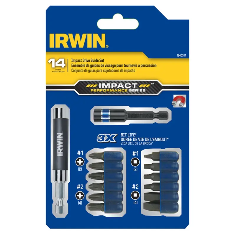 14-Piece Impact Drive Guide Set Irwiwaf1314 Irwin Industrial 1