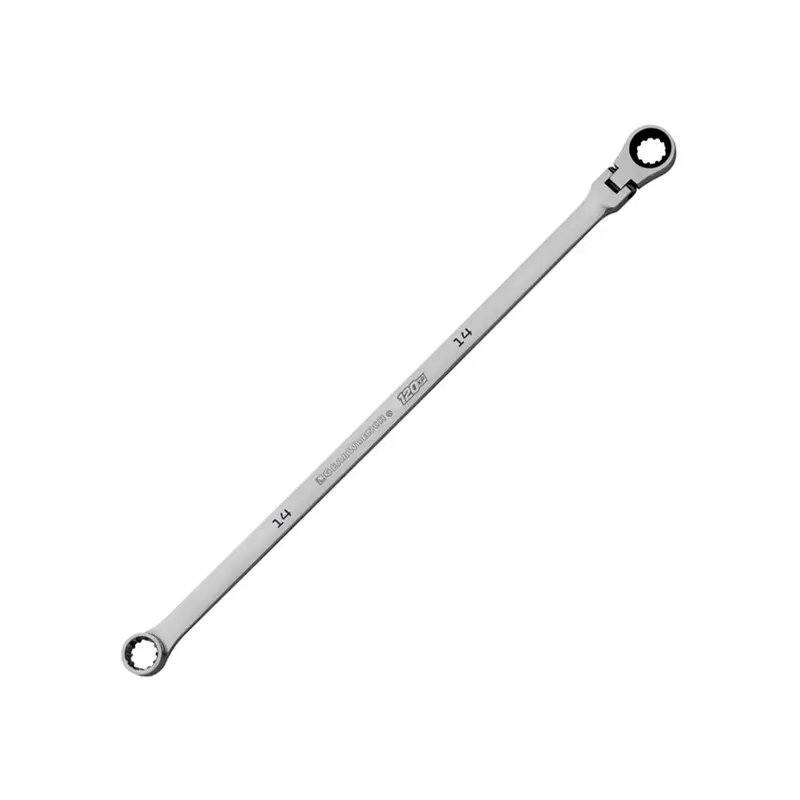 14Mm 120Xp Universal Spline Xl Flex Gearbox Ratcheting Wrench Kdt86114 Gearwrench 1