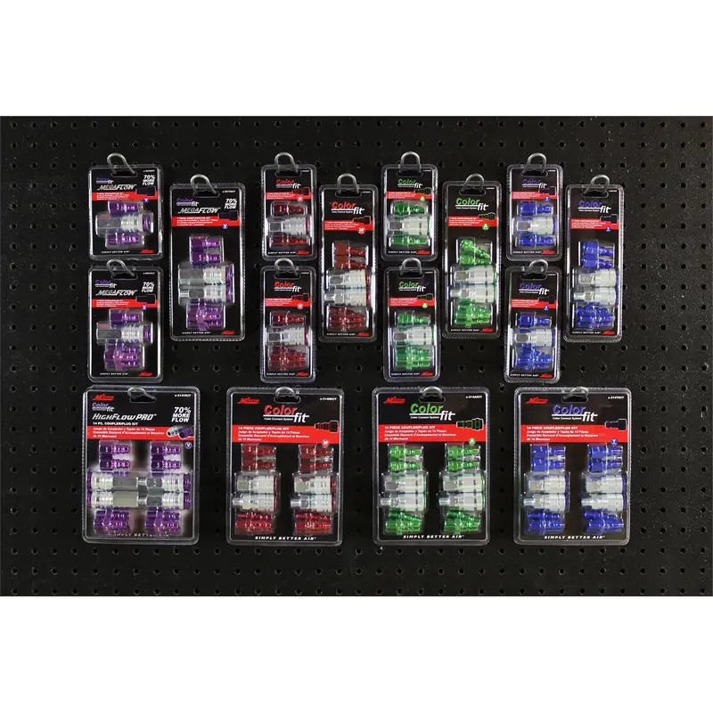 14Pc Couplers And Plugs Mils-314Vkit Milton Industries 1