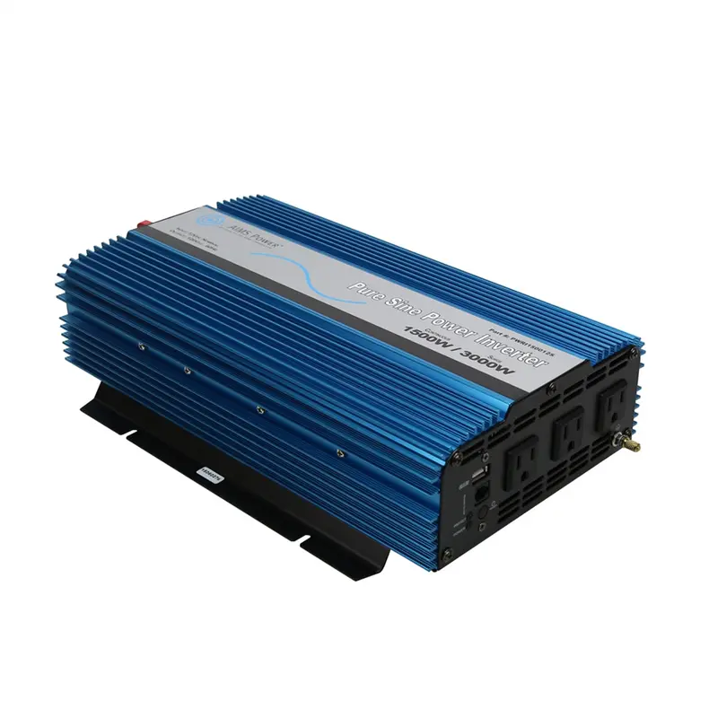 1500Wt Inverter 24 Vdc To 120 Vac Aimpwri150024s Aims Power 1