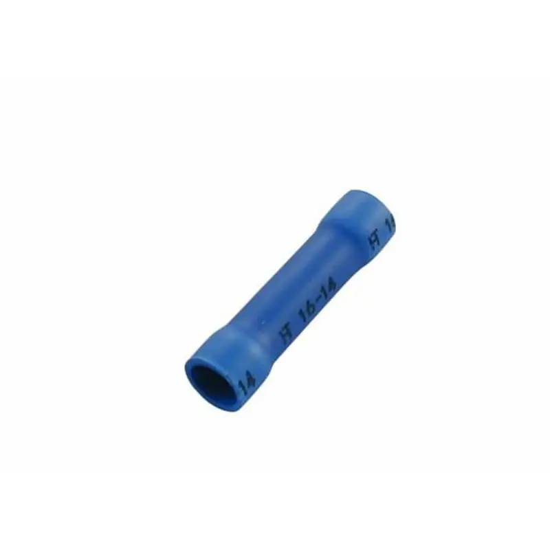 16-14 Blue Vinyl Butt Connector 50 Pcs Jtt2061l The Best Connection 1