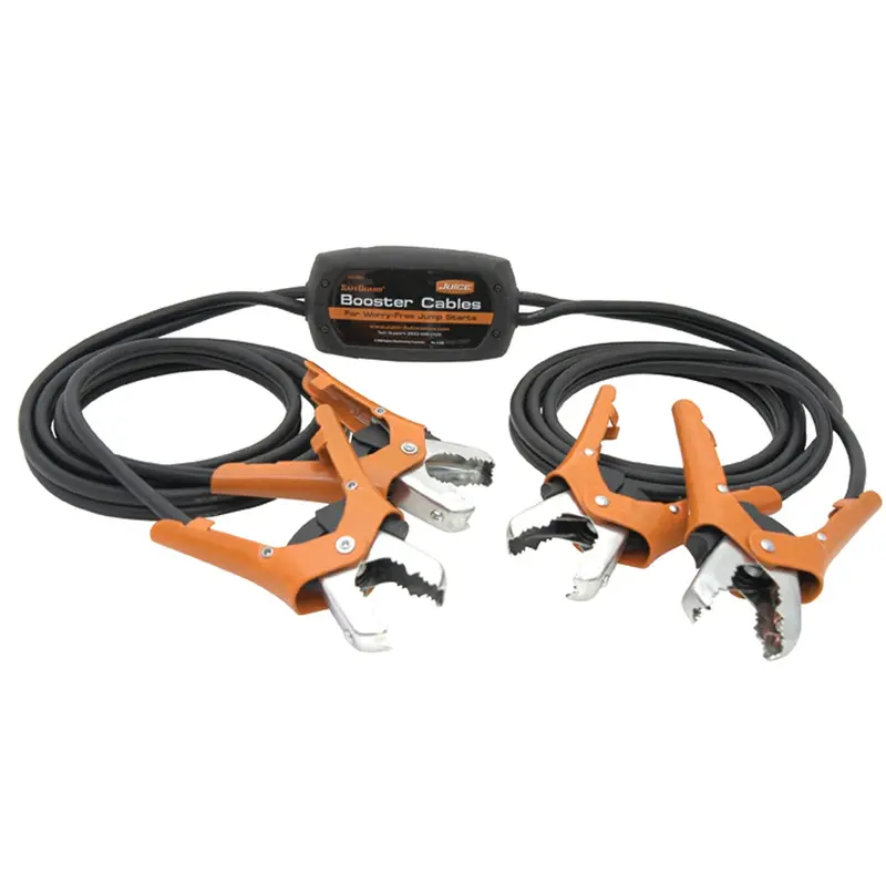 16 Ft. 6 Gauge Juice Booster Cable With Safeguard Hpkbc0880 United Marketing Inc. 1