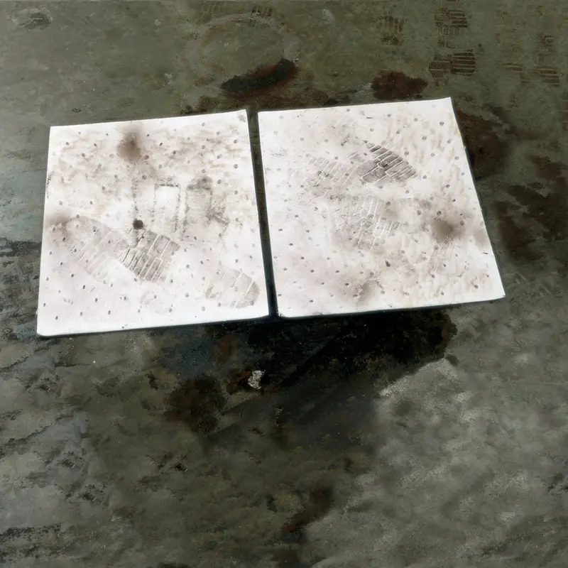 16 In. X 20 In. Absorbent Oil Pads (Non-Aqueous Liquid Pads) (100 Pk.) Sas7710 Sas Safety 1