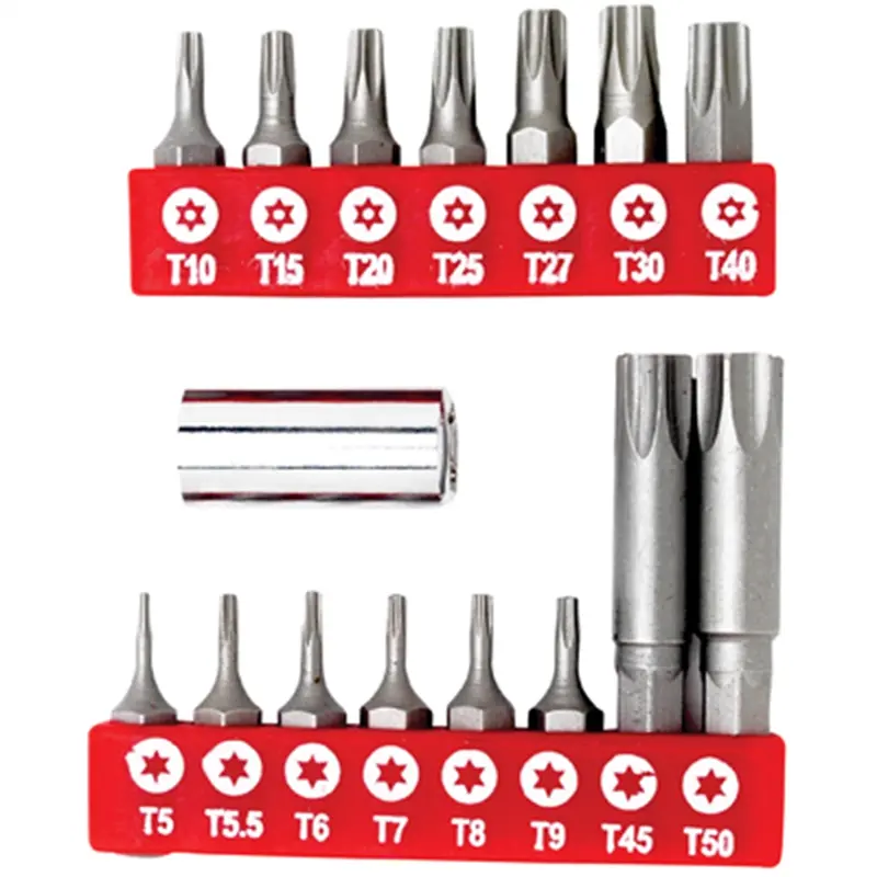 16 Pc Star Bit Set Wlm1416 Wilmar Corp. / Performance Tool 1