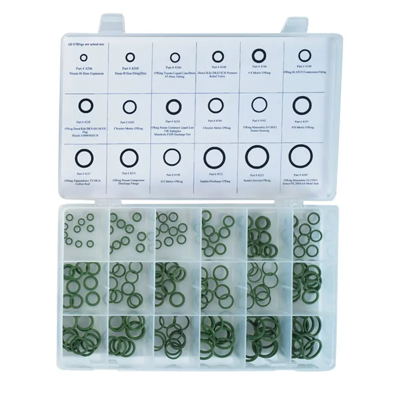 180 Piece Large Metric O-Ring Kit Fjc4299 Fjc, Inc. 1