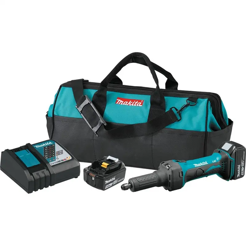 18V Lxt Lith-Ion Cordless 1/4 In. Die Grinder Kit Makxdg01t Makita 1