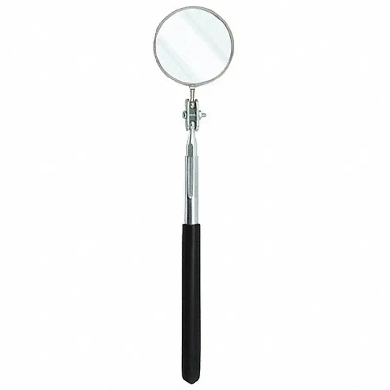 2-1/4" Round Inspection Mirror Telescoping Up To 14" Ullc-2 Ullman Devices Corp. 1