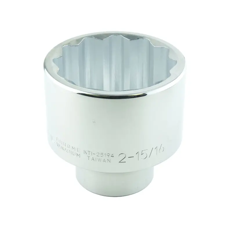 2-15/16 In. X 1 In. Drive 12-Point Chrome Socket (Ea) Kti25194 K Tool International 1