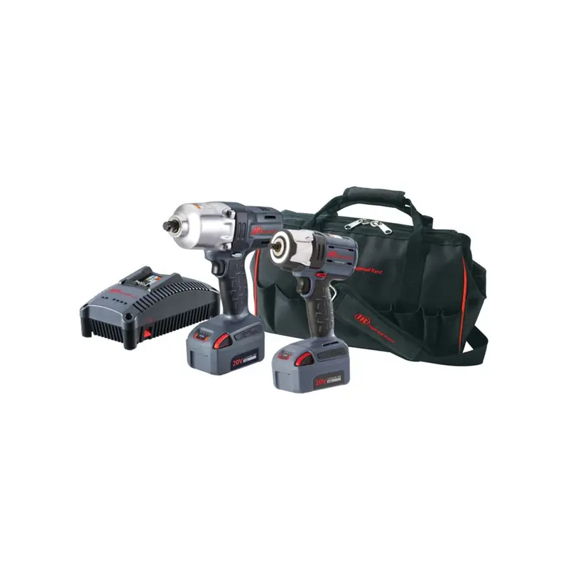 2-Piece Iqv 20 1/2 In. Impact And 3/8 In. Impact Kit Irtiqv20-2062 Ingersoll Rand 1