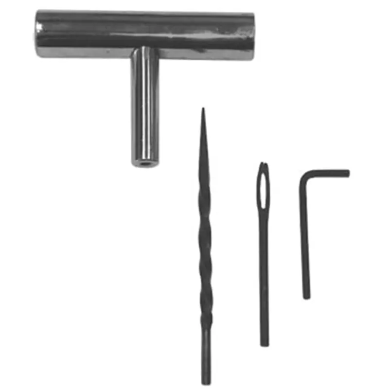2-Pk Of Metal T-Handle Tool With Spiral Probe And Open Eye Needle (Socket Key & Screw Included) Tmrti48-2 The Main Resource 1