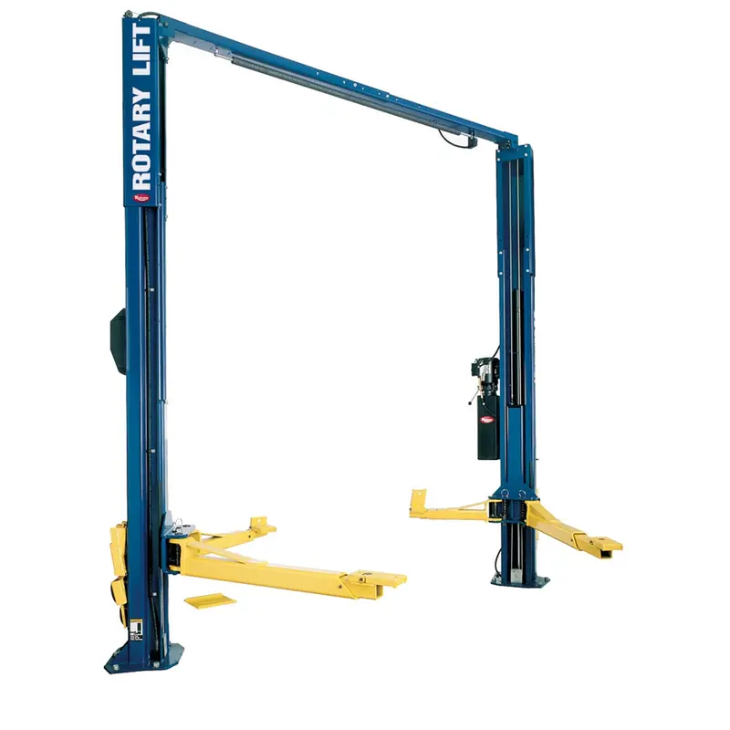 2 Post Asymmetrical 10,000 Lb. Capacity Lift Rotspoa10 Rotary 1