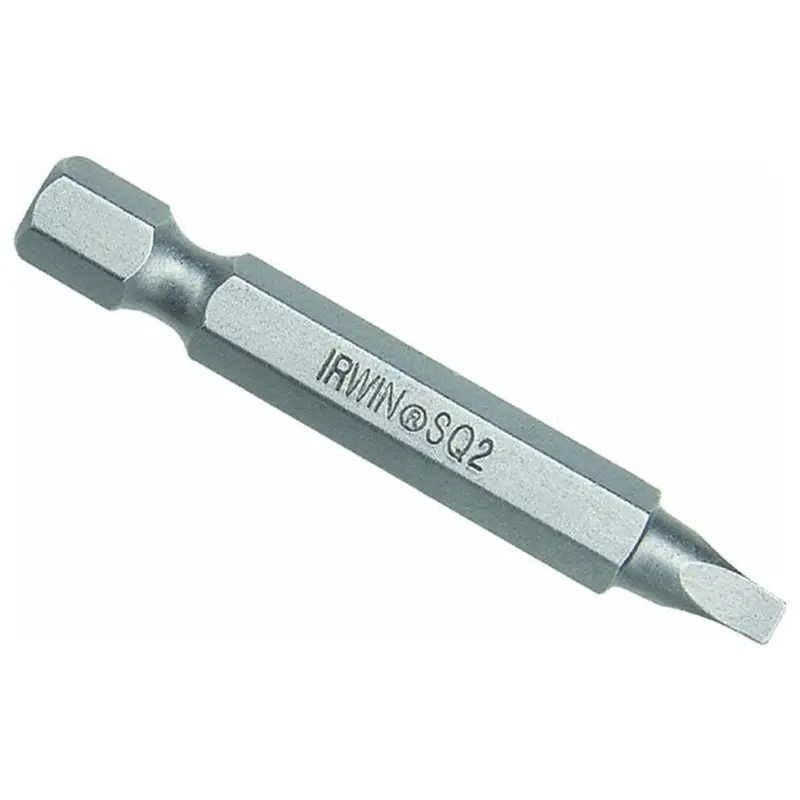 #2 Sq Rec Power Bit-1-15/16In Irwiwaf22sq2b10 Irwin Industrial 1