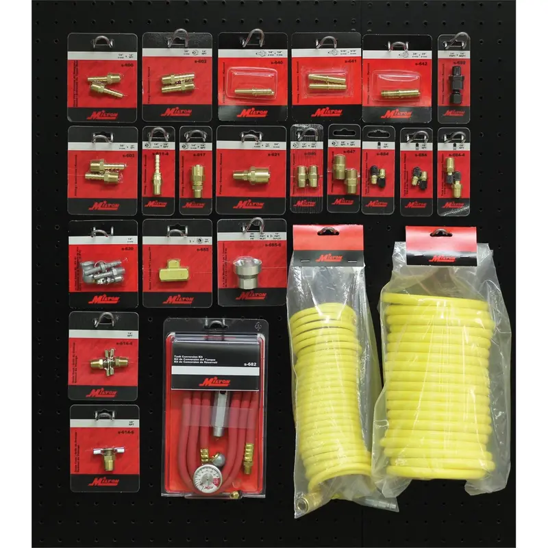 2' X 2' Hose And Brass Fittings Merchandiser Mils-Hosefit Milton Industries 1