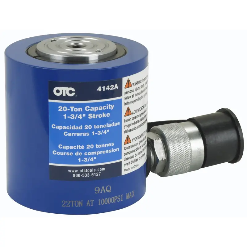 20 Ton Hydraulic Single Acting "Shorty" Cylinder Otc4142a Otc 1