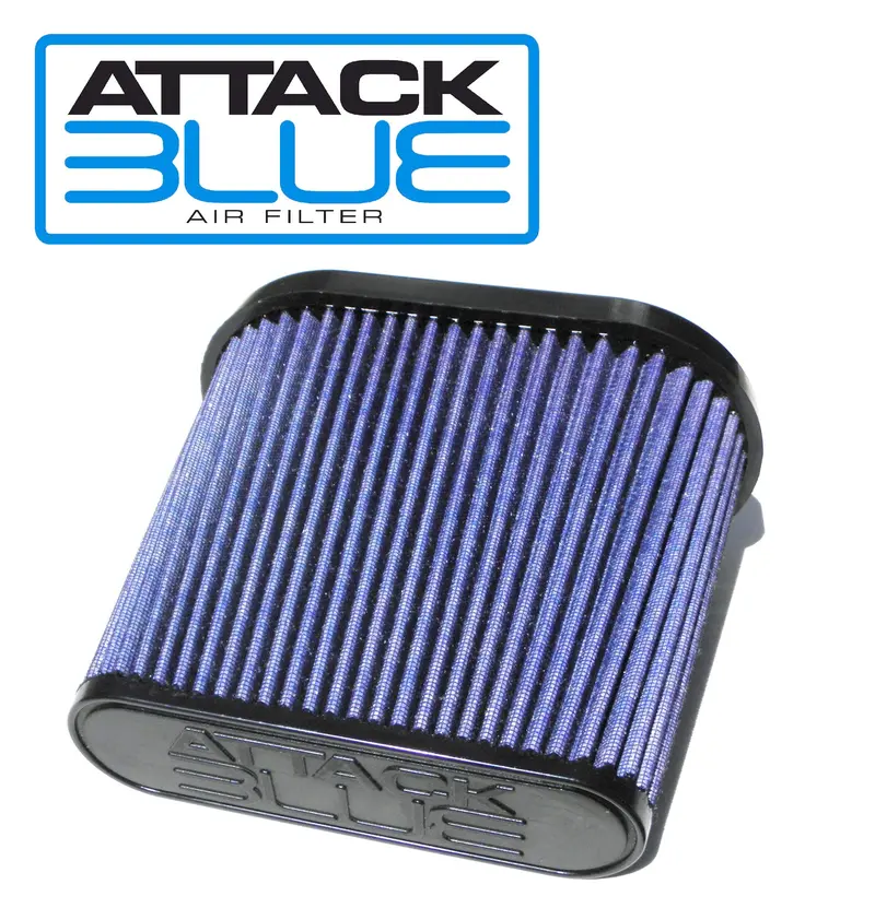 2014-19 C7 Corvette Attack Blue Dry Nanofiber Performance Air Filter (Drop Ships In Approx. 2-4 Weeks) 2