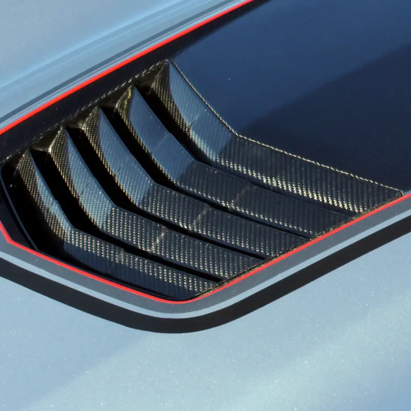 2014-19 Corvette Concept7 Carbon Fiber Hood Heat Extractor (2 Variations) (Ships In Approx. 3-4 Weeks) 1
