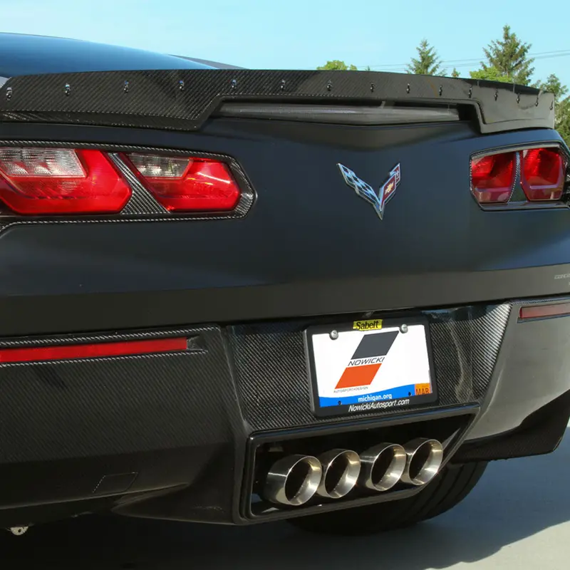 2014-19 Corvette Concept7 Carbon Fiber Rear Diffuser (2 Variations) (Ships In Approx. 3-4 Weeks) 1