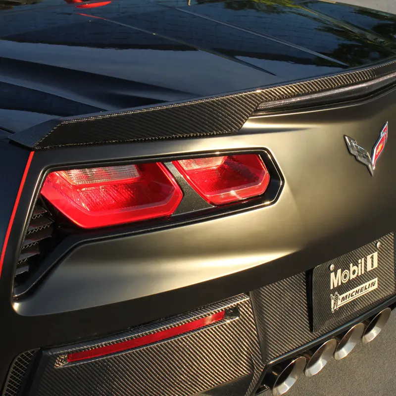 2014-19 Corvette Concept7 Z51 Carbon Fiber Rear Spoiler (2 Variations) (Ships In Approx. 3-4 Weeks) 1