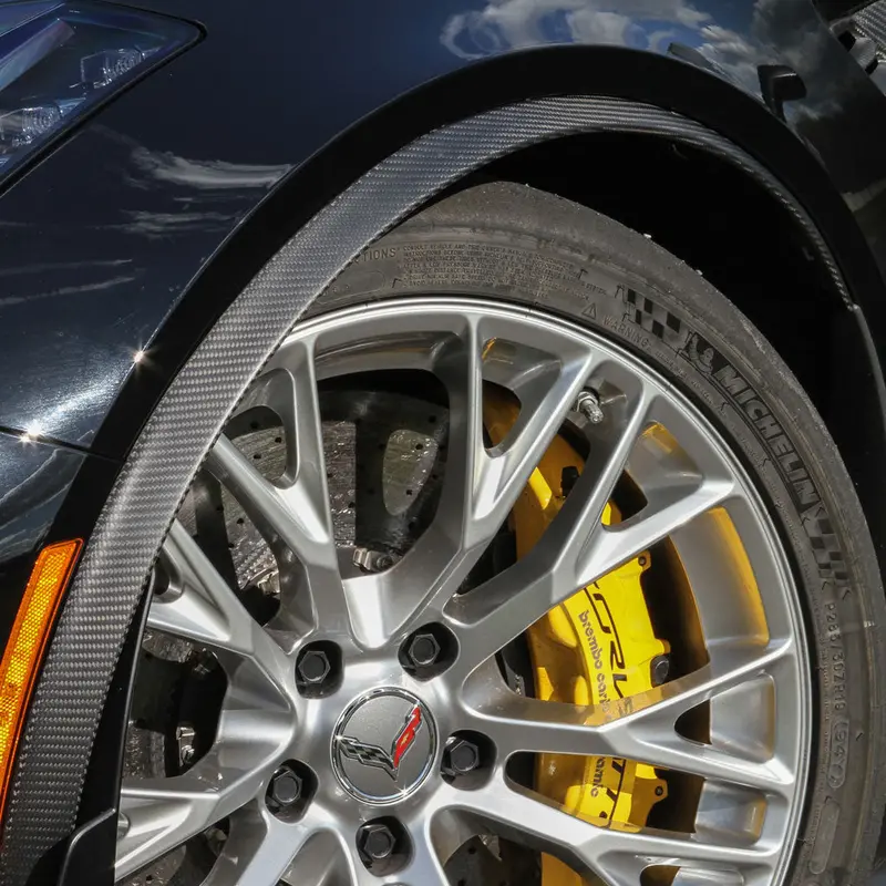 2015-19 Corvette Z06 Conceptz Carbon Fiber Front Fender Flares (2 Variations) (Ships In Approx. 3-4 Weeks) 1