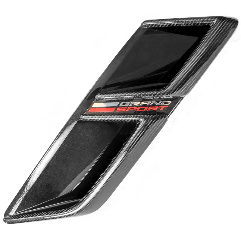 2017-19 Corvette Concept7 Grand Sport Carbon Fiber Fender Gill Applique (2 Variations) (Ships In Approx. 3-4 Weeks) 1