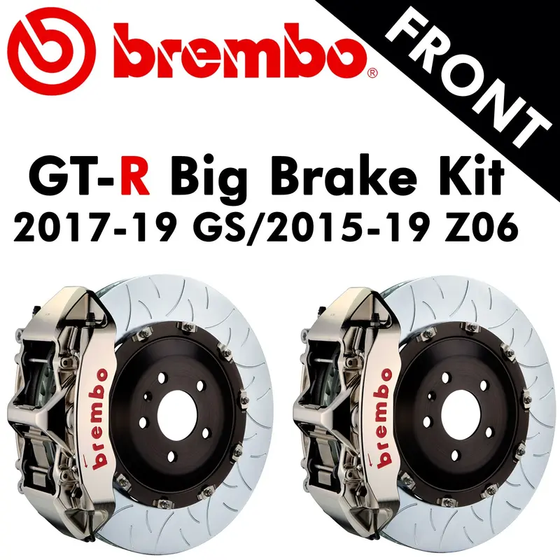 2017-19 Corvette Gs/2015-19 Z06 Brembo Gt-R Front Big Brake Kit  (Drop Ships In Approx. 3-4 Weeks) 1