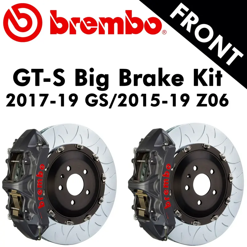 2017-19 Corvette Gs/2015-19 Z06 Brembo Gt-S Front Big Brake Kit  (Drop Ships In Approx. 3-4 Weeks) 1